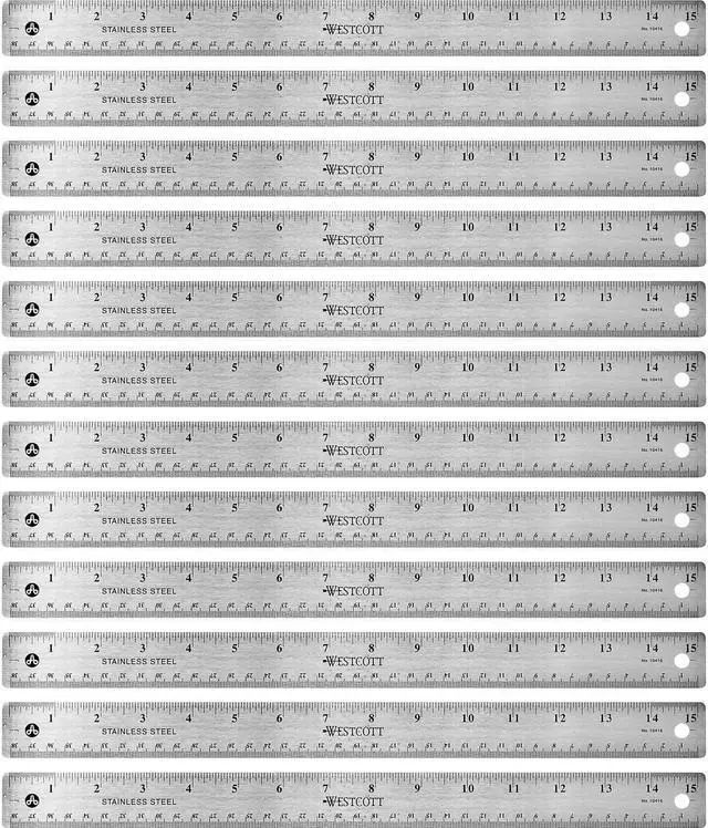 Main image of Westcott Stainless Steel Rulers