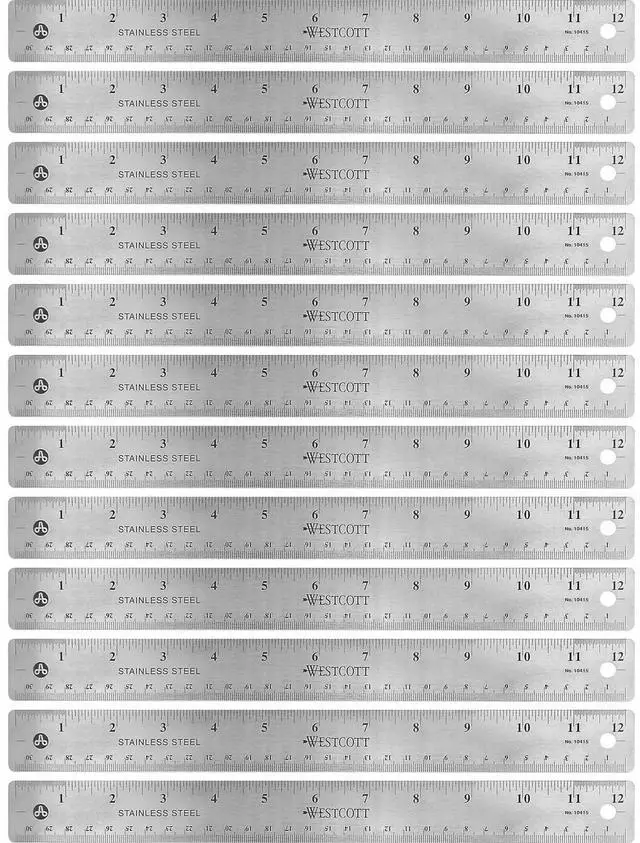 Main image of Westcott Stainless Steel Rulers