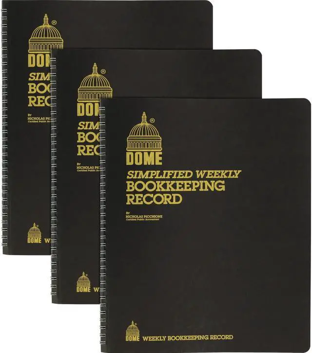 Main image of Dome Bookkeeping Record Book
