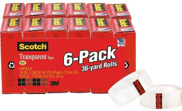 Main image of Scotch Glossy Transparent Tape