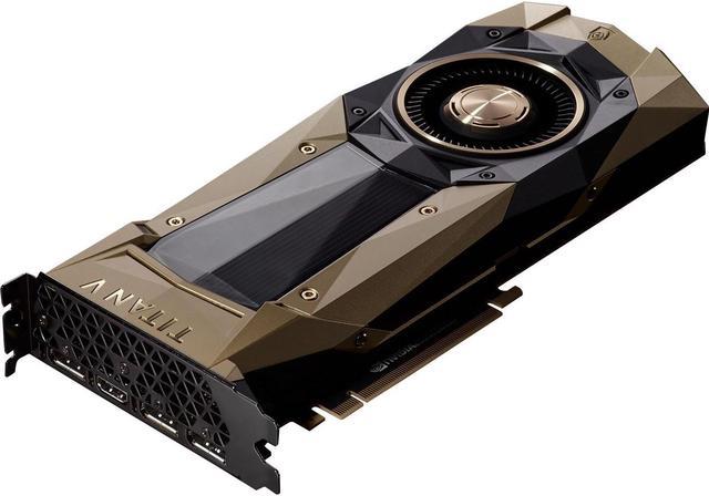 NVIDIA TITAN V Graphic Card 1.20 GHz Core - 1.46 GHz Boost Clock - 12 GB HBM2 Dual Slot Space Required GPUs / Video Graphics - Newegg.com