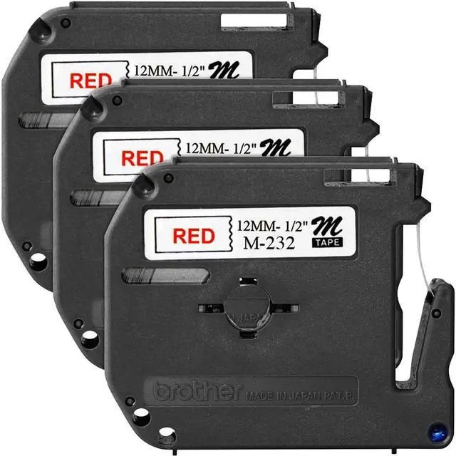 Main image of Brother P-touch Nonlaminated M Series Tape Cartridge