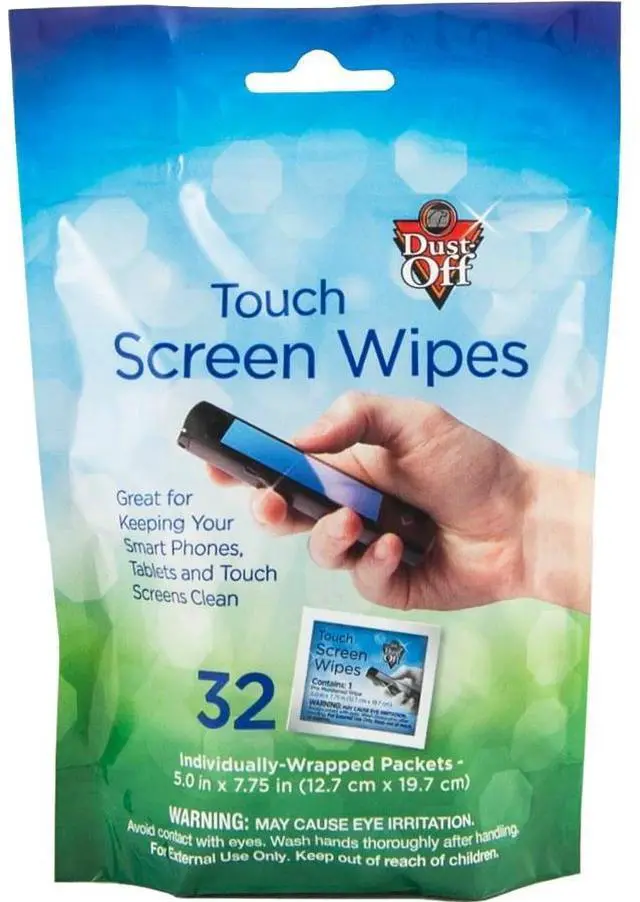 Main image of Dust-Off Electronics Screen Wipes - DTSW32