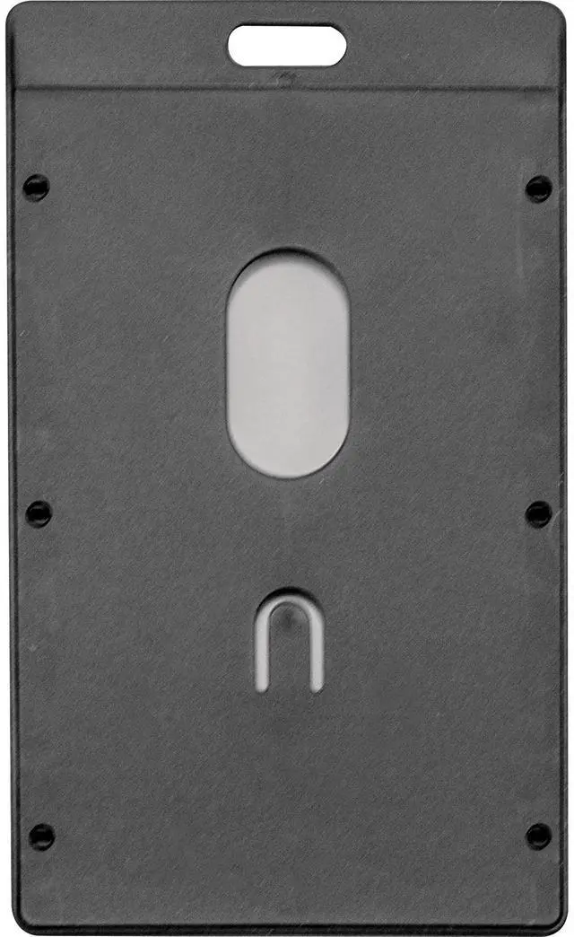 Alt view image 3 of 3 - Advantus Vertical Rigid ID Badge Holder