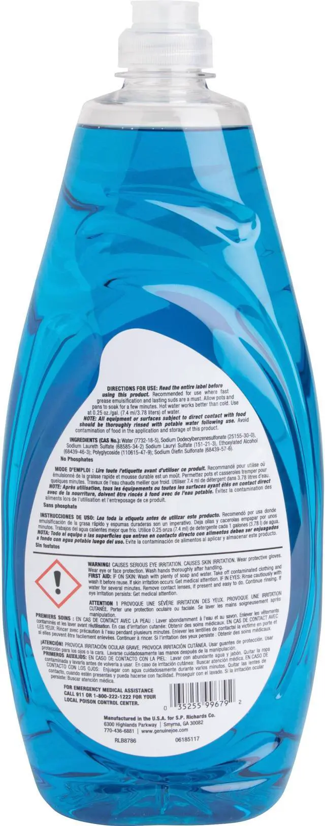 Alt view image 3 of 4 - Genuine Joe Premium Dish Detergent