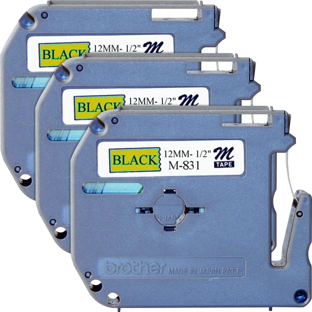 Main image of Brother P-touch Nonlaminated M Series Tape Cartridge