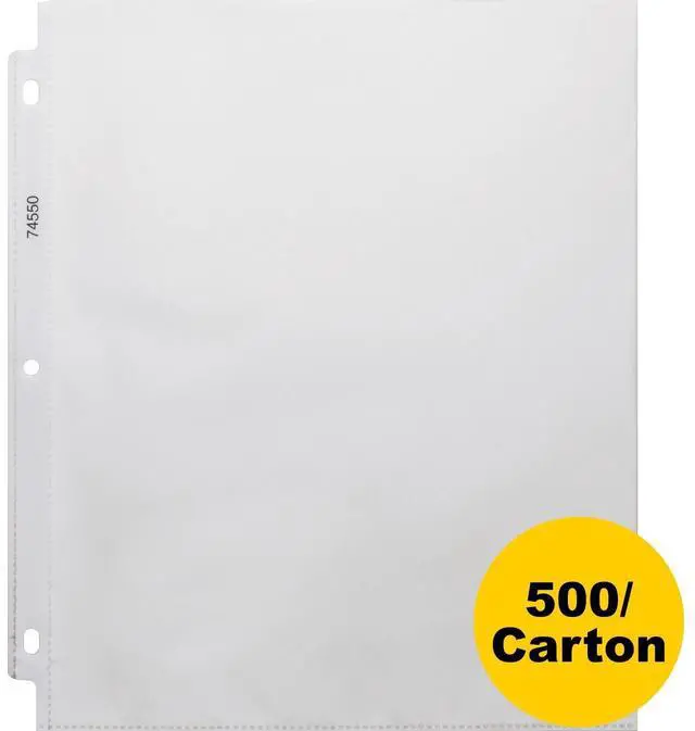 Main image of Business Source Top-Loading Poly Sheet Protectors