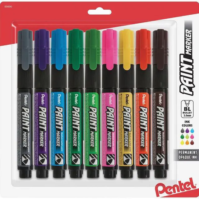Main image of Pentel Opaque Bullet Tip Paint Markers