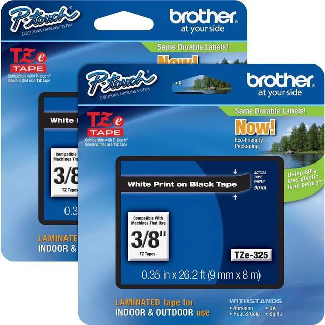 Main image of Brother P-touch TZe Laminated Tape Cartridges