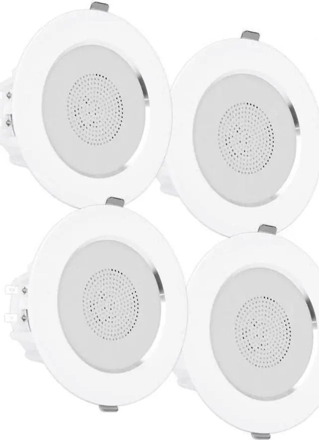 Main image of Pyle PDIC4CBTL4B Speaker System - 320 W RMS - Wireless Speaker(s) - Ceiling Mountable, Flush Mount, Wall Mountable