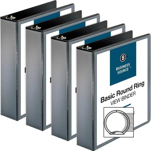 Main image of Business Source Round-ring View Binder