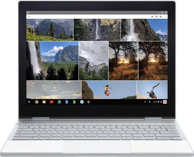 Alt view image 2 of 20 - Google Pixelbook 12.3" Touchscreen LCD 2 in 1 Chromebook - Intel Core i7 (7th Gen) i7-7Y75 Dual-core (2 Core) 1.30 GHz - 16 GB - 512 GB SSD - Chrome OS (English) - 2400 x 1600 - Convertible - Silver