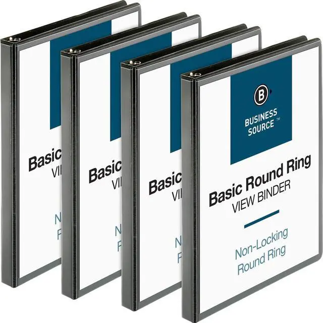 Main image of Business Source Round-ring View Binder
