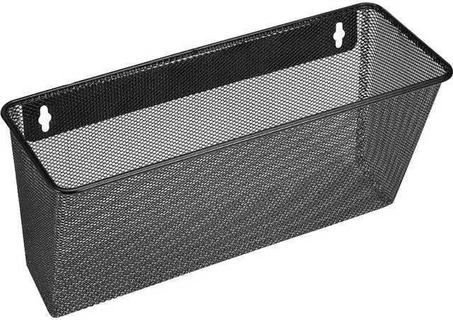 Alt view image 3 of 3 - Lorell Black Mesh Wire Wall Pocket
