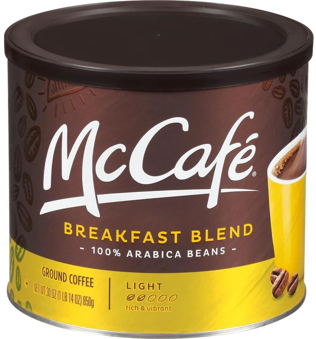 Main image of McCafé Breakfast Blend Ground Coffee, 30 oz Canister