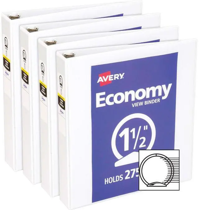 Main image of Avery Round Ring Economy View Binder