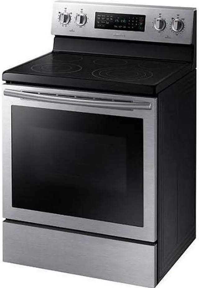 Alt view image 2 of 5 - Samsung 5.9 cu. ft. Electric Range with True Convection