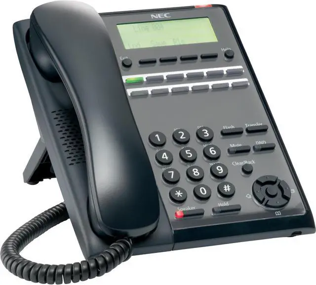 Alt view image 4 of 5 - NEC SL2100 IP Phone - Cable - Desktop - Black