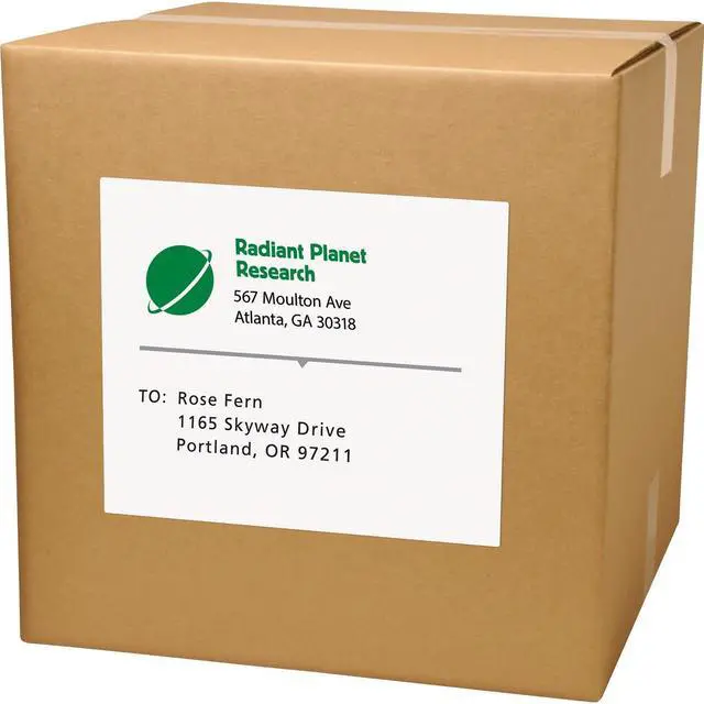 Main image of Avery Full-Sheet Matte White Labels