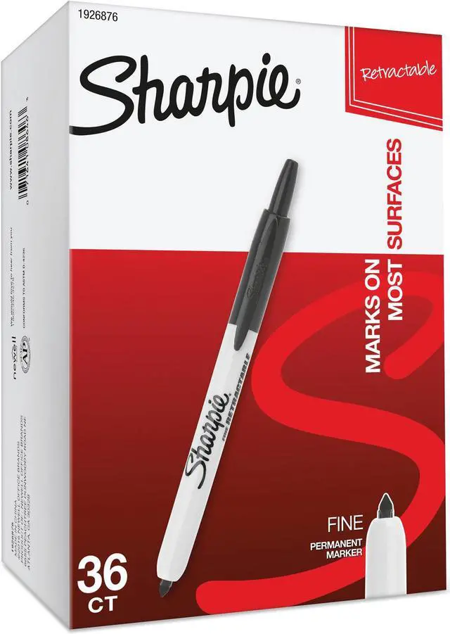 Alt view image 2 of 2 - Sharpie Fine Point Retractable Markers
