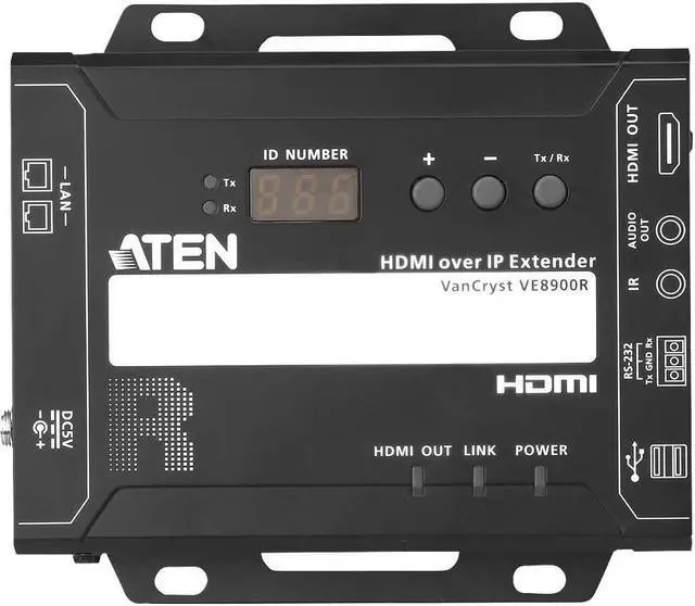 Alt view image 4 of 6 - Aten VE8900R HDMI over IP Receiver