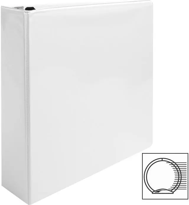 Alt view image 2 of 3 - Business Source Round-ring View Binder