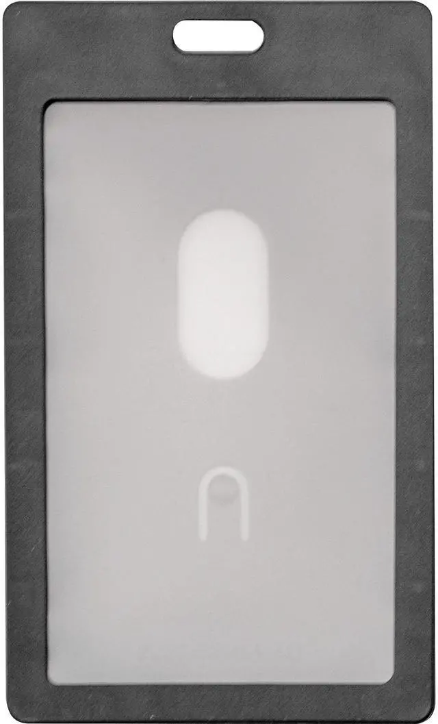 Alt view image 2 of 3 - Advantus Vertical Rigid ID Badge Holder