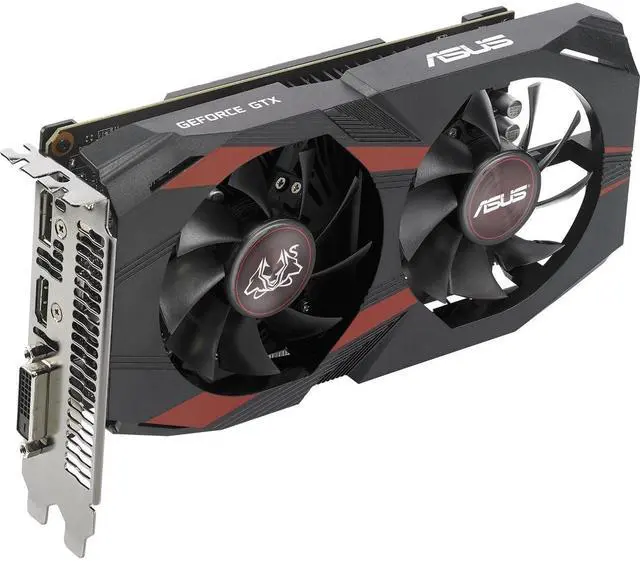Main image of Asus Cerberus CERBERUS-GTX1050-O2G GeForce GTX 1050 Graphic Card - 1.43 GHz Core - 1.54 GHz Boost Clock - 2 GB GDDR5 - Dual Slot Space Required