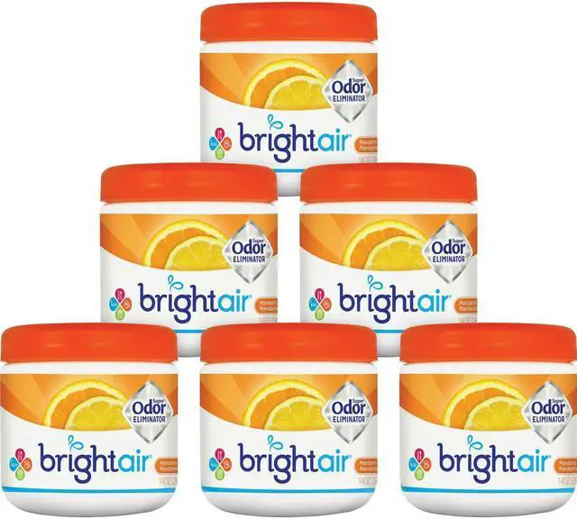 Main image of Bright Air Super Odor Eliminator Air Freshener, Fresh Lemon 900013CT