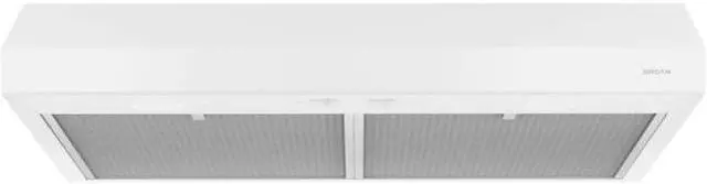 Main image of Broan Glacier 30 In. Convertible White Range Hood BCSD130WW