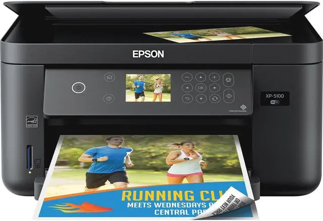 Alt view image 2 of 7 - Epson Expression Home XP-5100 Inkjet Multifunction Printer - Color - Plain Paper Print - Desktop