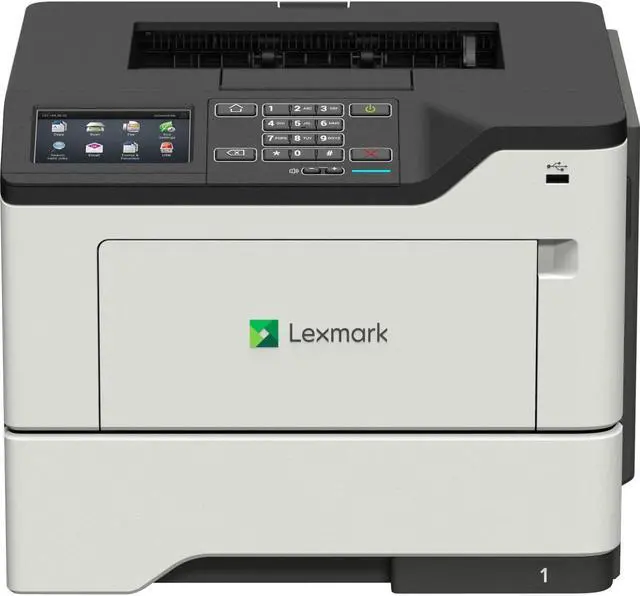 Main image of Lexmark MS620 MS622de Laser Printer - Monochrome - 1200 x 1200 dpi Print - Plain Paper Print - Desktop - TAA Compliant