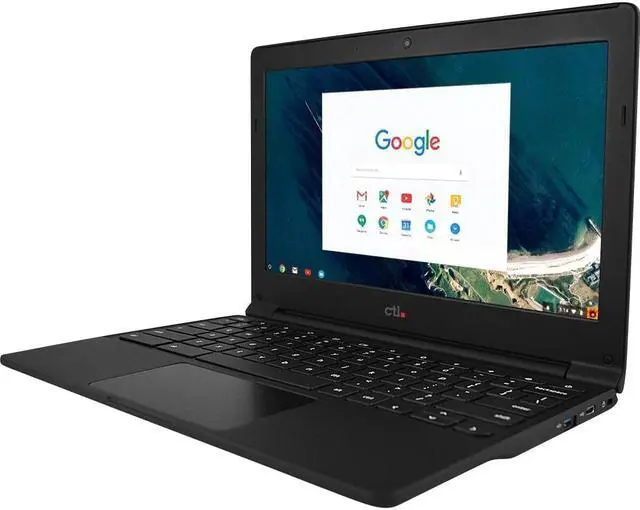 Alt view image 2 of 5 - CTL Chromebook J41 11.6" LCD Chromebook - Intel Celeron N3350 Dual-core (2 Core) 1.10 GHz - 4 GB - 32 GB Flash Memory - Chrome OS - 1366 x 768