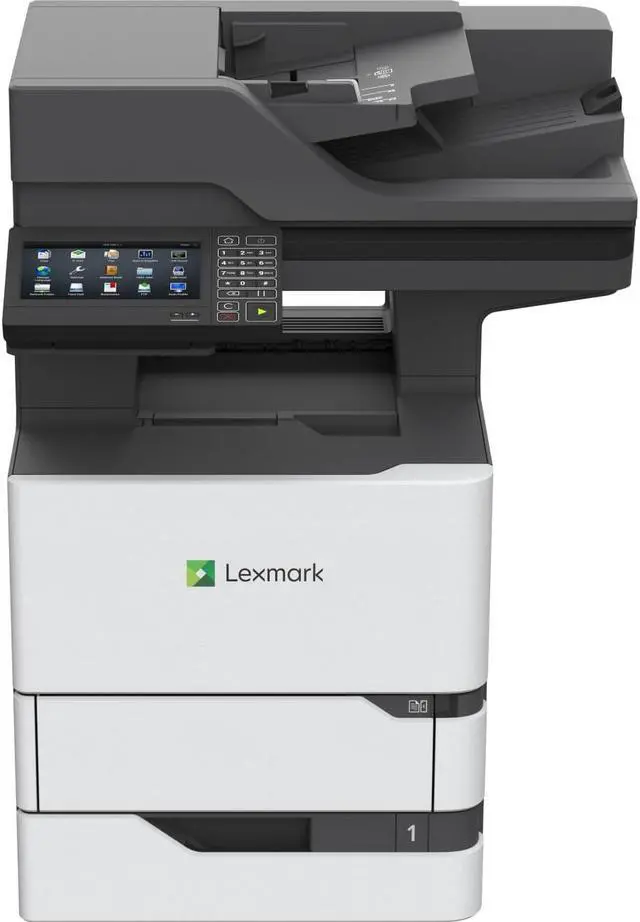 Main image of Lexmark MX720 MX721adhe Laser Multifunction Printer - Monochrome - Plain Paper Print - Desktop