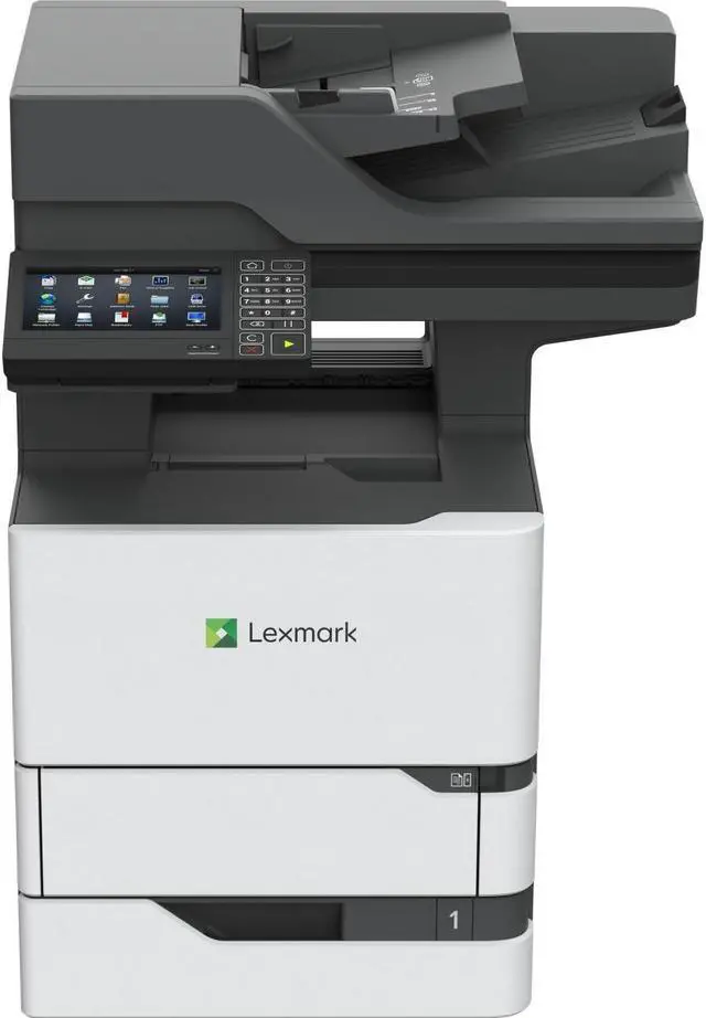 Main image of Lexmark MX720 MX722ade Laser Multifunction Printer - Monochrome - Plain Paper Print - Desktop