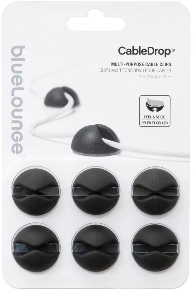 Main image of Advantus BlueLounge CableDrop MP Cable Clips