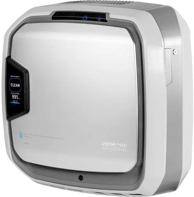 Alt view image 2 of 4 - Fellowes AeraMax Pro AM3 PC H13 True HEPA Hardwired Wall-Mount Air Purifier - 550 sq ft Room Capacity - Stainless Steel (9573001)