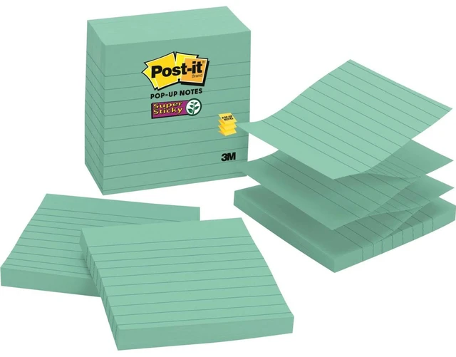 Post Notes Refil Post-it® Super Sticky Pop-up Lined Notes Refills - Newegg.com