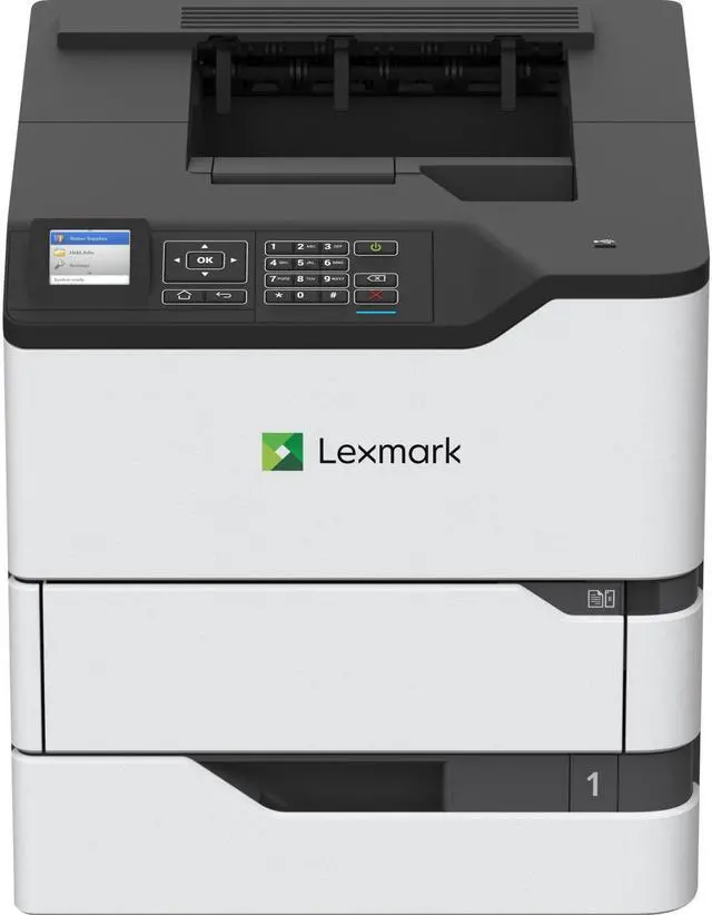 Main image of Lexmark MS725dvn Laser Printer - Monochrome - 1200 x 1200 dpi Print - Plain Paper Print - Desktop