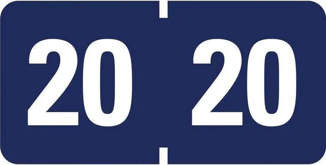 Main image of Smead ETYJ Color-Coded Year Labels
