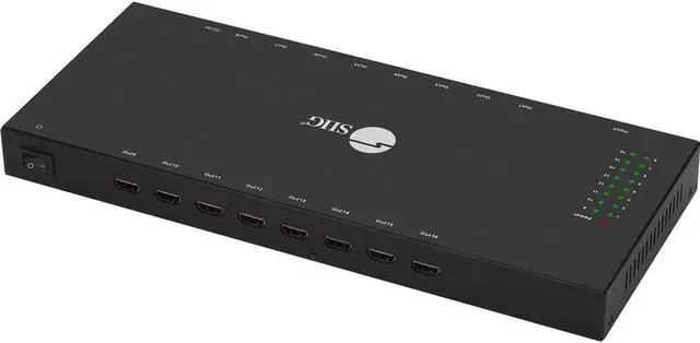 Alt view image 2 of 3 - SIIG 1x16 HDMI Splitter with 3D and 4Kx2K