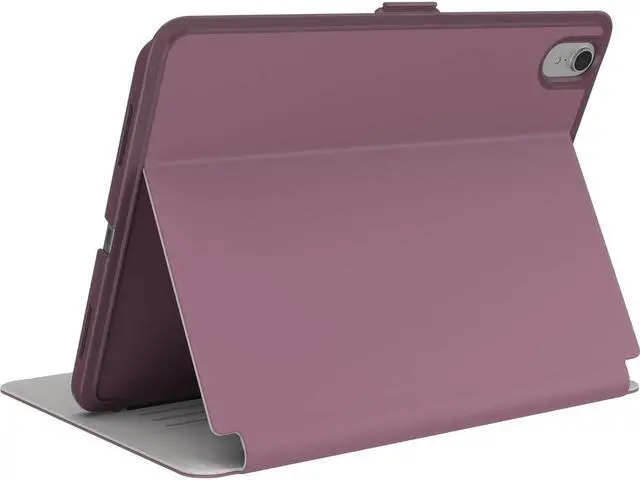 Alt view image 2 of 6 - Speck Balance FOLIO Carrying Case (Folio) for Apple 11" iPad Pro (2018) - Plumberry Purple, Crushed Purple, Crepe Pink