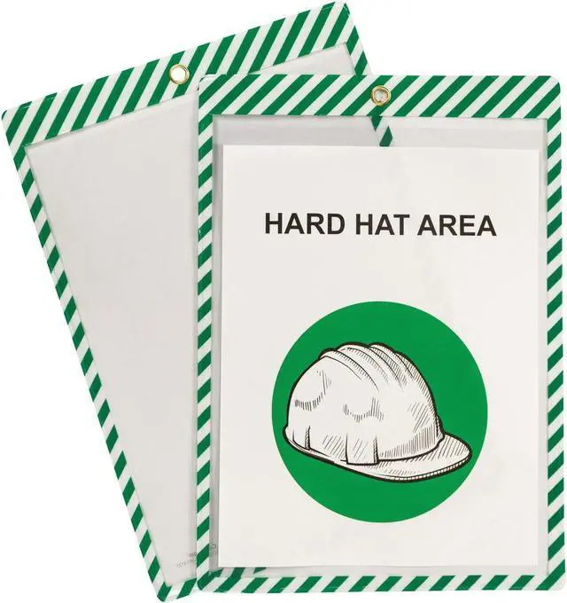 Main image of C-Line Safety Striped Shop Ticket Holders
