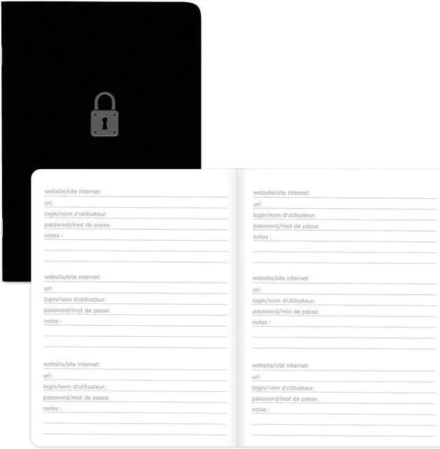 Main image of Rediform Password Notebook