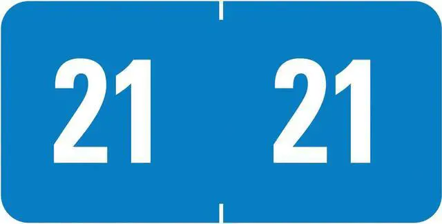 Main image of Smead ETS Color-Coded Yearly Labels