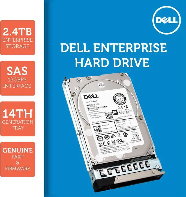 Alt view image 2 of 11 - Dell 401-ABHQ 2.4TB 10000 RPM SAS 12Gb/s 2.5" Internal Hard Drive