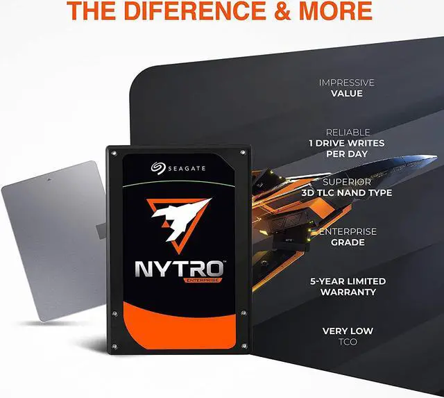 Alt view image 5 of 9 - Seagate Nytro 1351 XA1920LE10063 2.5" 1.92TB SATA III 3D TLC Solid State Disk - Enterprise