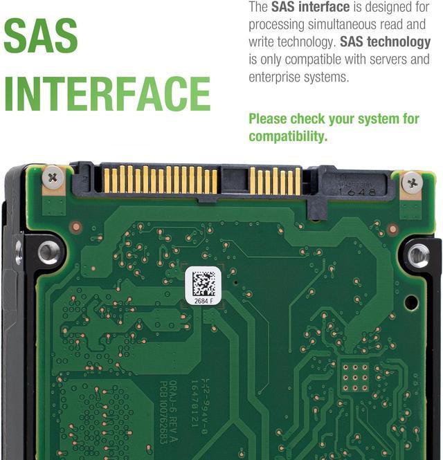 Seagate Enterprise Performance 10K HDD 900GB 512n SAS 12Gb/s 128MB Cache  2.5-Inch Hard Drive (ST900MM0168)