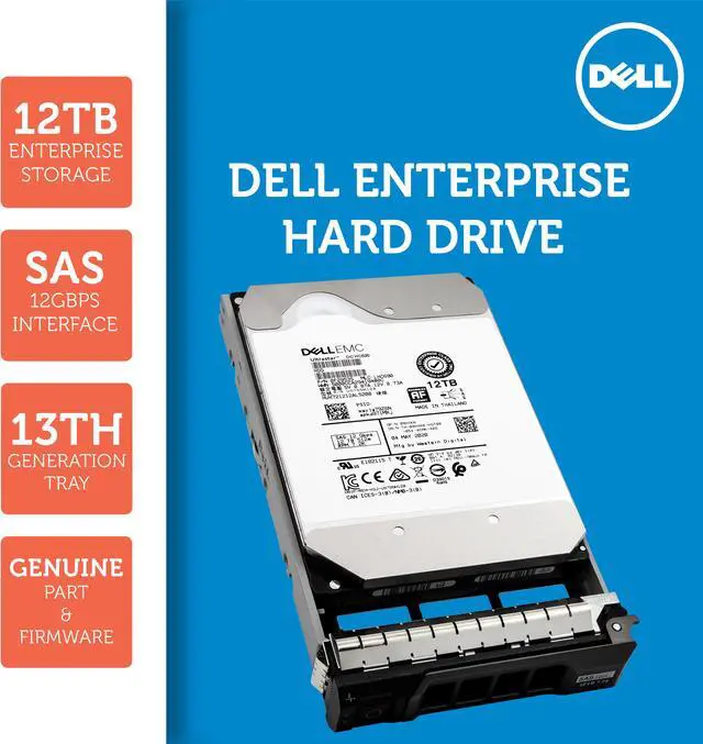 Dell 12TB 7.2K 3.5