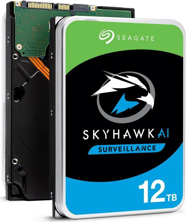 Main image of Seagate SkyHawk ST12000VX0008 12TB 256MB Cache SATA 6.0Gb/s 3.5" Internal Hard Drive